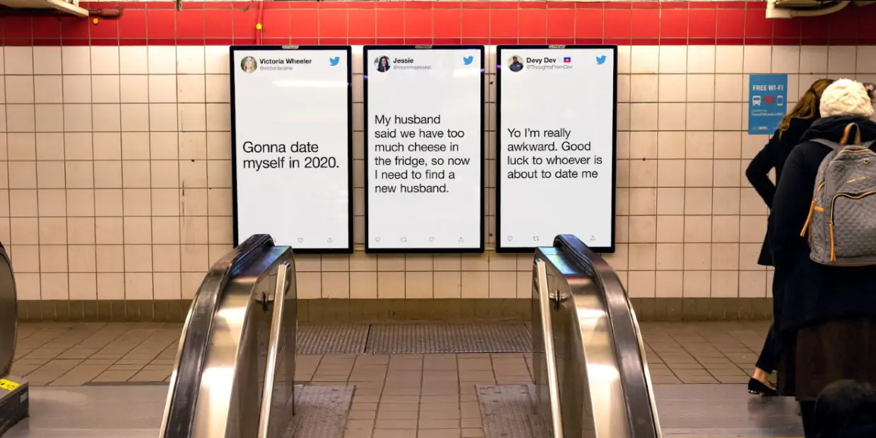 Twitter’s Hilarious Valentine’s Day Campaign Celebrates Relatable Dating Tweets