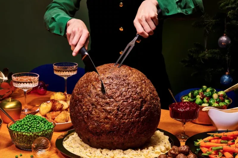 IKEA Introduces the Ultimate Christmas Showstopper: The Turkey-Sized Meatball